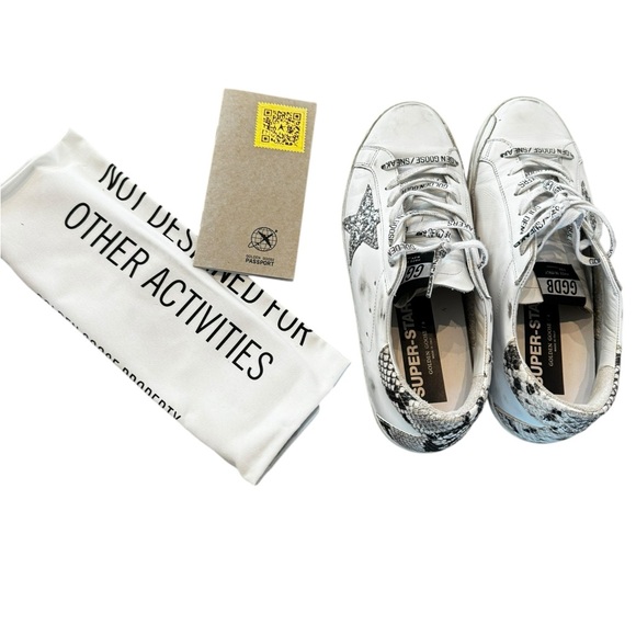 Golden Goose Classic Glitter Star Snakeskin - Picture 2 of 10